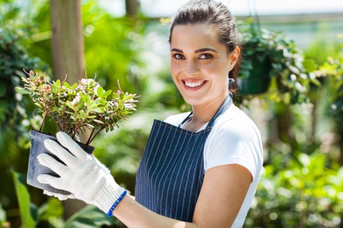 Garden maintenance safety measures with careful site planning and risk awareness